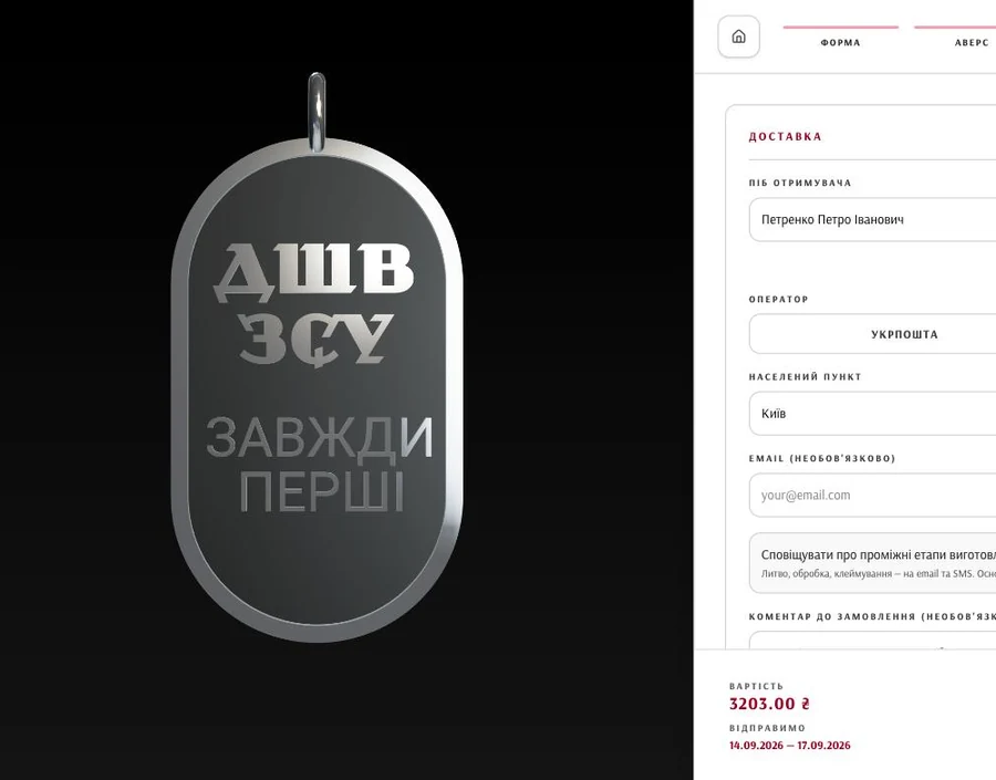 Оформлення замовлення